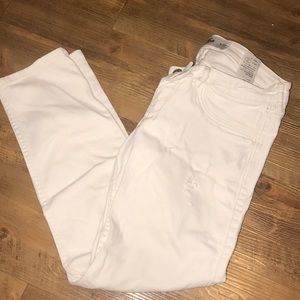 White jeans